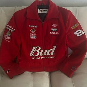 Red Women's NASCAR Dale Jr Racing Jacket